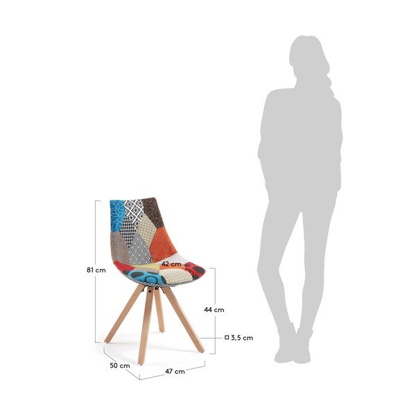2 valgomojo kėdžių rinkinys "La Forma Armony-image-2