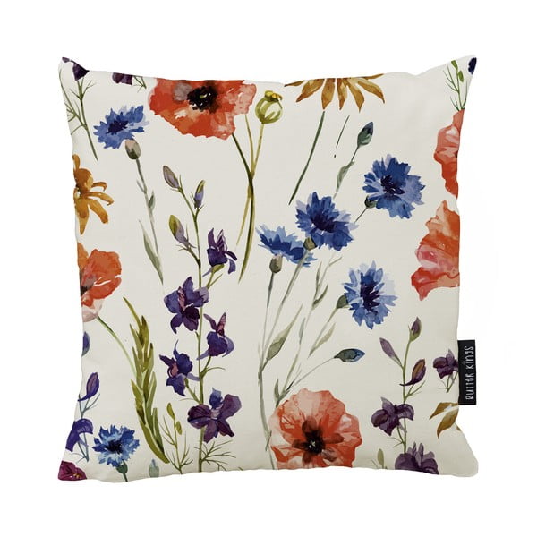 Dekoratyvinis pagalvės užvalkalas 45x45 cm Flower Friends – Butter Kings