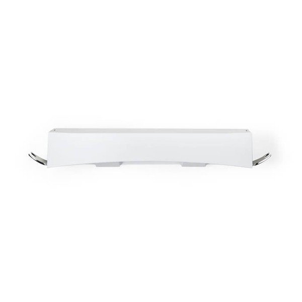 Baltos spalvos sieninė savaime besilaikanti lentyna Compactor Clever Flip Shower Shelf-image-3