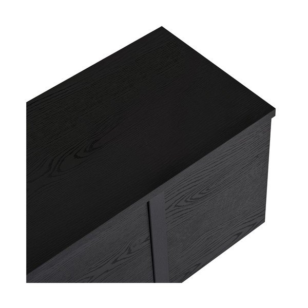Juodos spalvos TV spintelė 180x50x30 cm Onera – Kalune Design-image-4