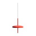Raudonos spalvos lubinis šviestuvas LED su pritemdymo funkcija ø 16 cm su metaliniu gaubtu Porte – Kave Home