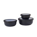 Maisto dėžutės 3 vnt. Nordic black – Mepal