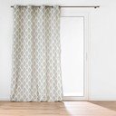 Žalios spalvos/smėlio spalvos užuolaida 140x240 cm Maho – douceur d'intérieur
