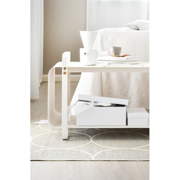 Kreminės spalvos lauko kilimas 70x300 cm Boo Linen – Pappelina-image-3