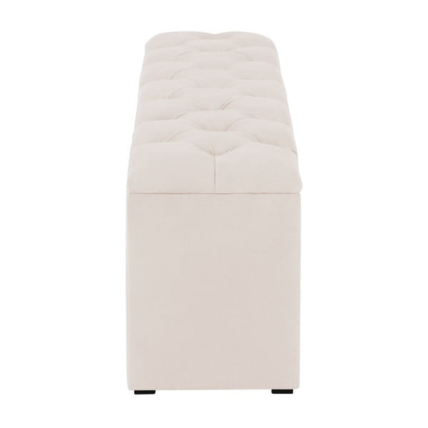 Smėlio spalvos otomanas su saugykla "Kooko Home Manna", 47 x 160 cm-image-3