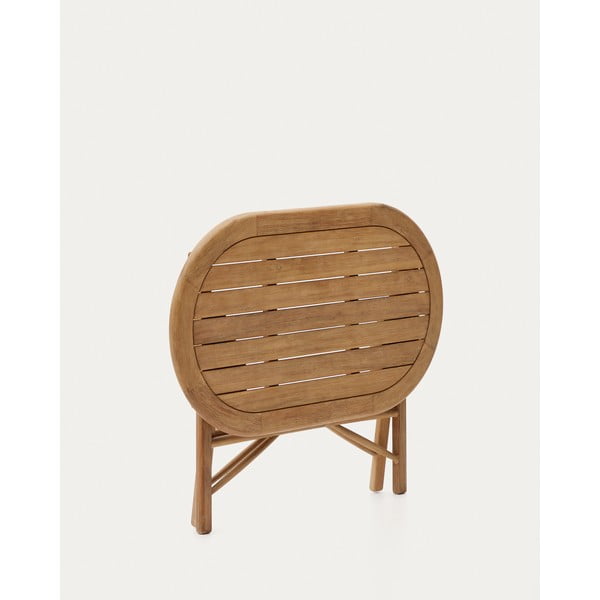 Iš akacijos masyvo sodo valgomojo stalas 70x120 cm Dandara – Kave Home-image-4