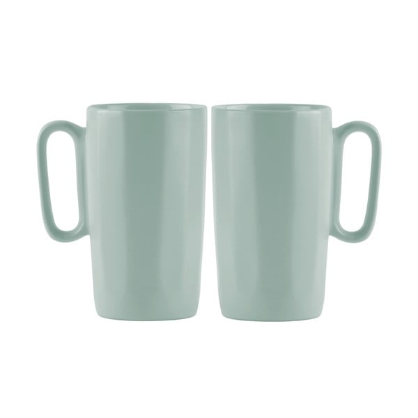 Mėtų spalvos iš akmens masės puodeliai 2 vnt. 330 ml Fuori – Vialli Design