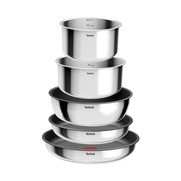 Iš aliuminio puodų rinkiniai 9 vnt. INGENIO Cook Eat L881S904 – Tefal-image-2