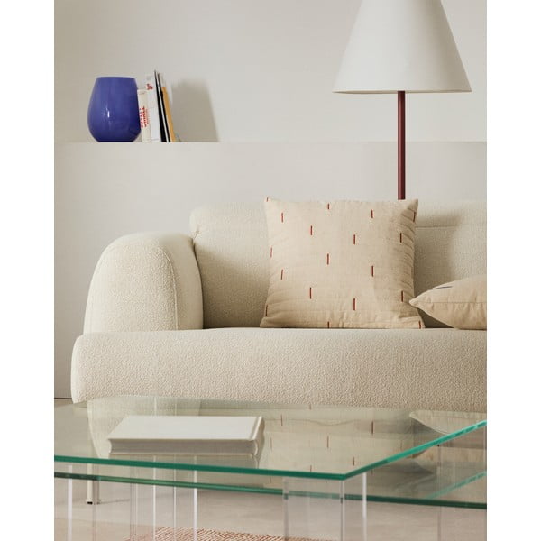 Iš lino mišinio dekoratyvinis pagalvės užvalkalas 45x45 cm Blaina – Kave Home-image-3