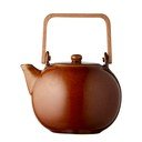 Gintarinės spalvos iš keramikos su koštuvu arbatinukas 1,2 l Gastro Amber – Bitz