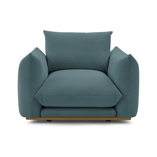 Krėslas mėlynos spalvos Ernest – Bobochic Paris-image-3