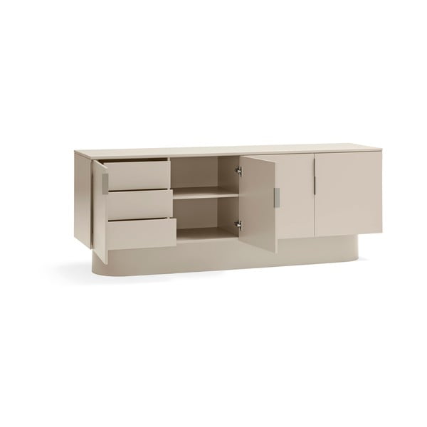 Šoninė spintelė smėlio spalvos 200x78 cm Totem – Teulat-image-3