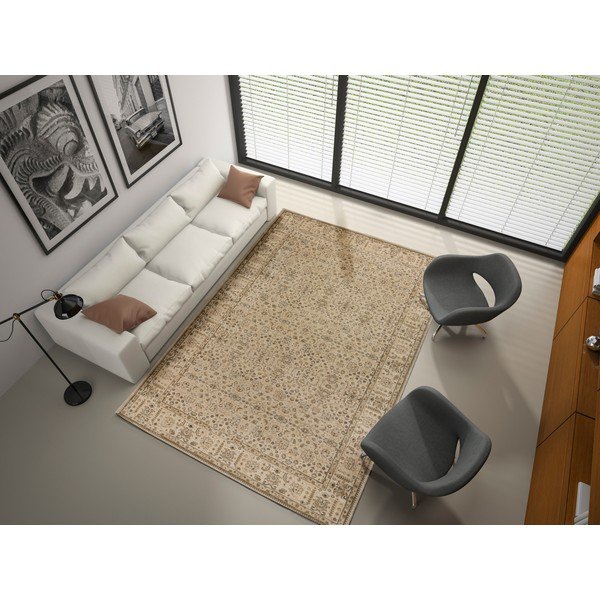 Smėlio spalvos kilimas Universal Dihya, 140 x 200 cm-image-1