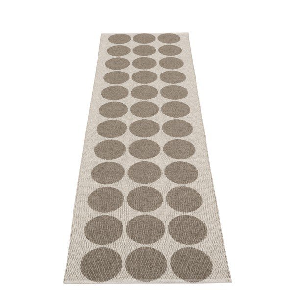 Rudos spalvos/smėlio spalvos lauko kilimas 70x240 cm Hugo Walnut Linen – Pappelina-image-2