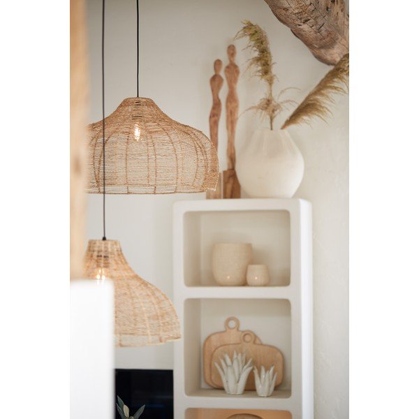 Šviestuvo gaubtas natūralios spalvos ø 60 cm Tonoda – Light & Living-image-1