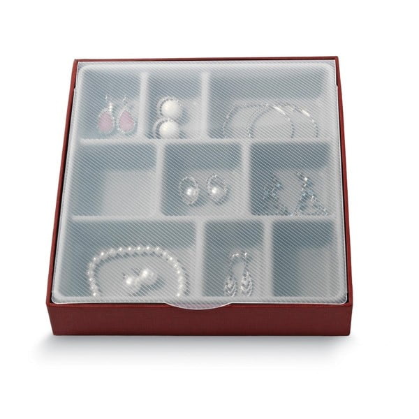 Juvelyrinių dirbinių dėklas su 9 skyriais Domopak Bijou-image-1