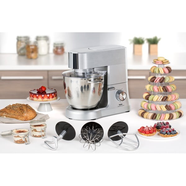 Sidabrinės spalvos virtuvinis kombainas Masterchef Grande - Tefal-image-2
