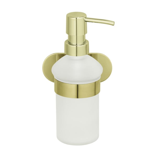 Savaime išsiskleidžiantis aukso spalvos nerūdijančio plieno muilo dozatorius 0,2 l Orea Gold - Wenko-image-2