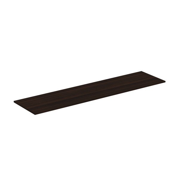 Vonios kambario stalviršis tamsiai rudos spalvos iš ąžuolo 200x51 cm i.Life B – Ideal Standard-image-1