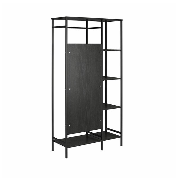 Juoda ąžuolinė spinta 95x180 cm Modine - Støraa-image-4