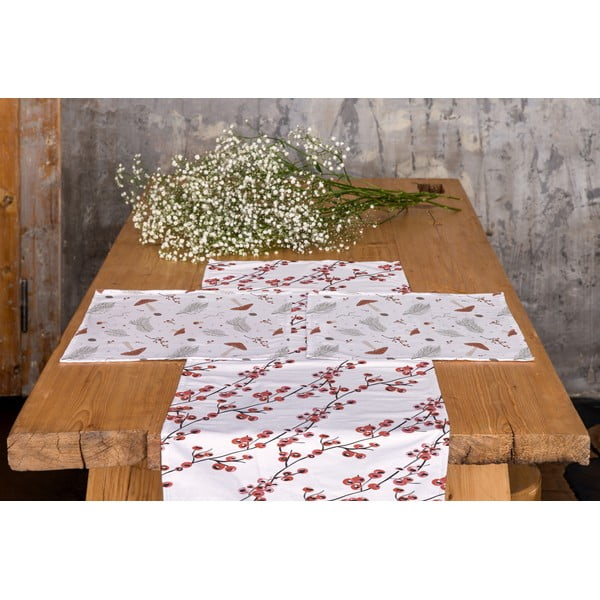 Iš medvilnės stalo takelis 40x140 cm Snowbound – Butter Kings-image-1