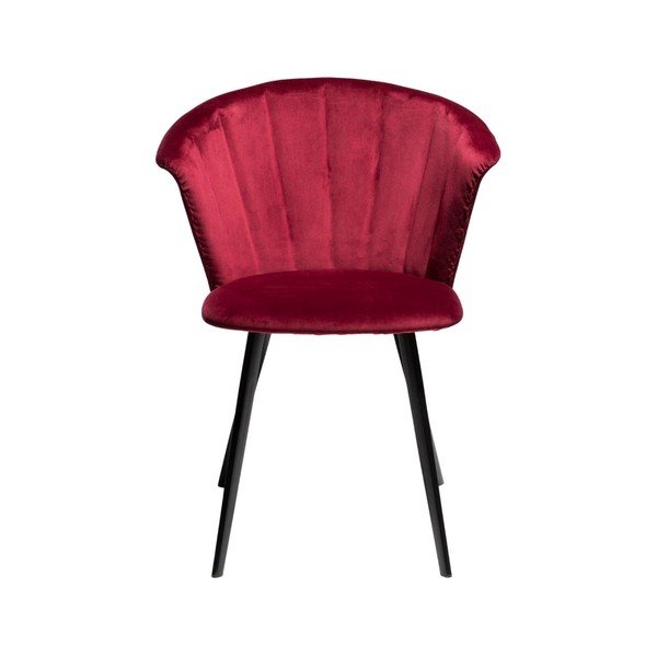 Raudona kėdė DAN-FORM Denmark Merge Velvet-image-1