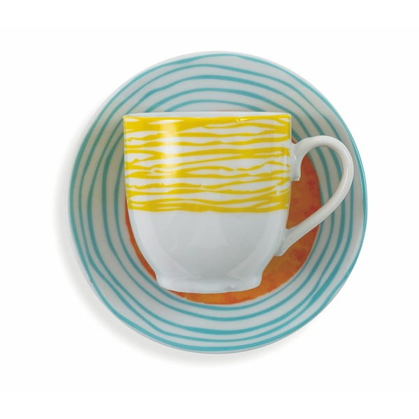 12 dalių porcelianinių espreso puodelių rinkinys VDE Tivoli 1996 Marea-image-3