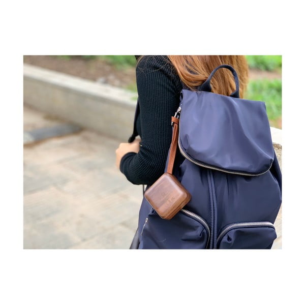 Tamsiai ruda juoda Bluetooth kolonėlė Gingko Square-image-4