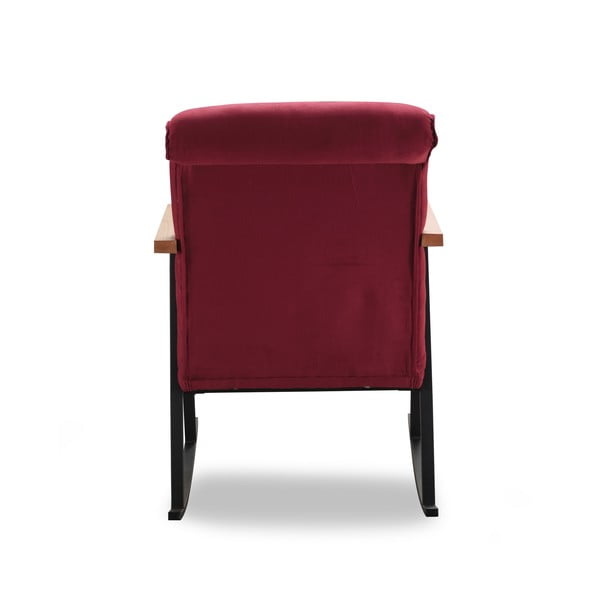 Krėslas bordo spalvos Yoka – Artie-image-3