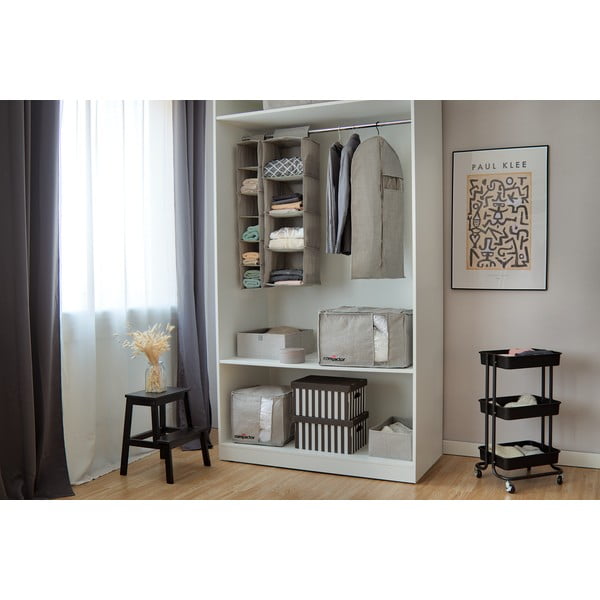 Pilka daiktadėžė Compactor Oxford, 42 x 26 cm-image-3