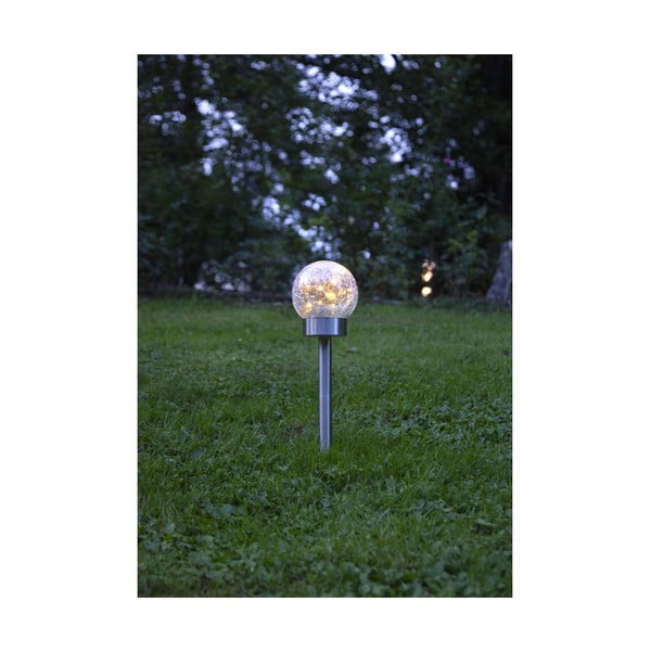 Lauko saulės energija veikiantis LED šviestuvas Star Trading Glory, ø 12 cm-image-4