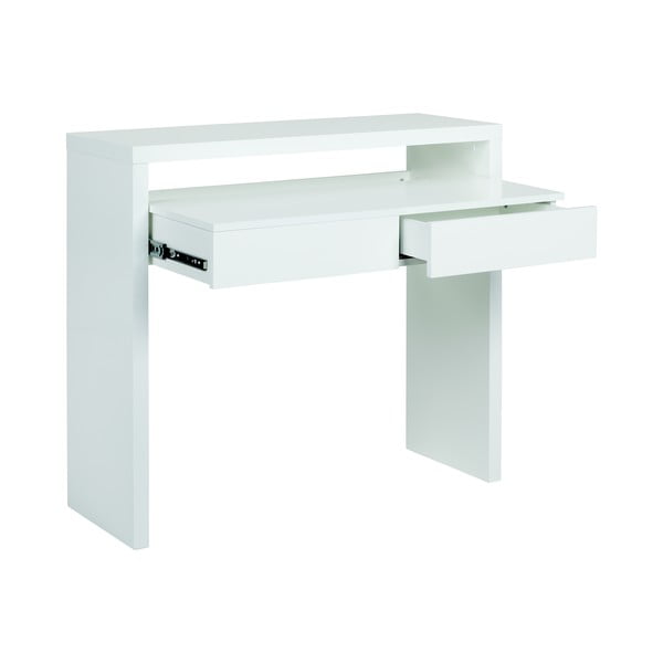 Darbo stalas su ištraukiamu stalviršiu Konsolė "Mel-image-1