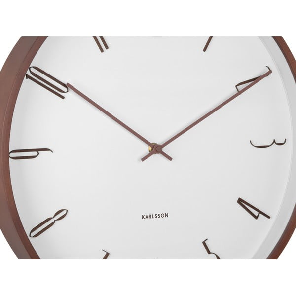 Sieninis laikrodis ø 40 cm Scandia – Karlsson-image-2