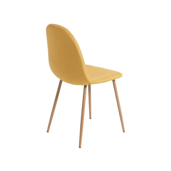 2 geltonų valgomojo kėdžių komplektas Bonami Essentials Lissy-image-2