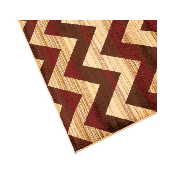 "Floorita Inspiration Zig Zag" rudos spalvos kilimas, 165 x 235 cm-image-2