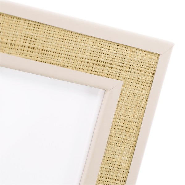 Natūralios spalvos iš plastiko pastatomas rėmas 21x26 cm Rafi – Restilo-image-2