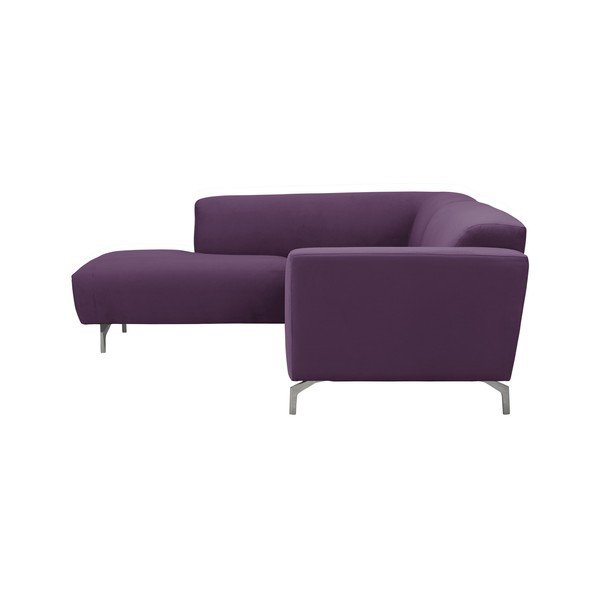 Violetinė kampinė sofa "Windsor & Co Sofas Orion", kairysis kampas-image-2