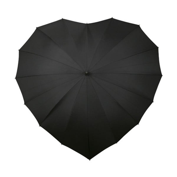 Juodas skėtis Aplinka Juoda širdis