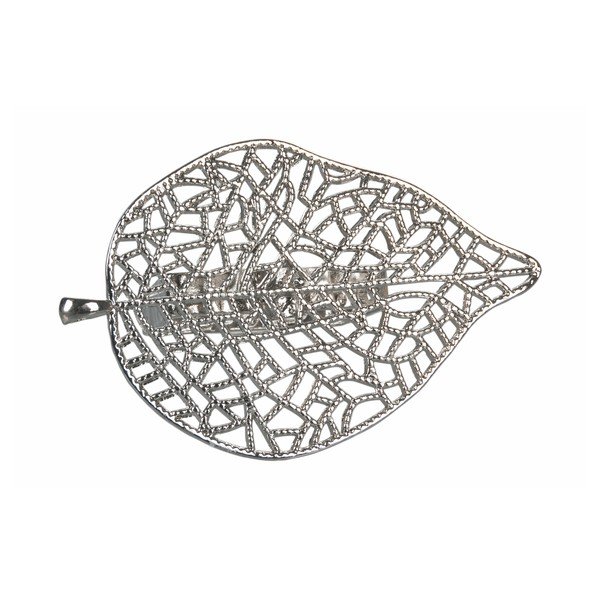 Sidabrinės spalvos 4 metalinių servetėlių žiedų rinkinys Villa d'Este Argento-image-2