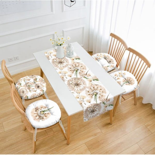 Sėdynės pagalvėlės ir protektoriaus rinkinys 5 vnt. - Mila Home-image-1