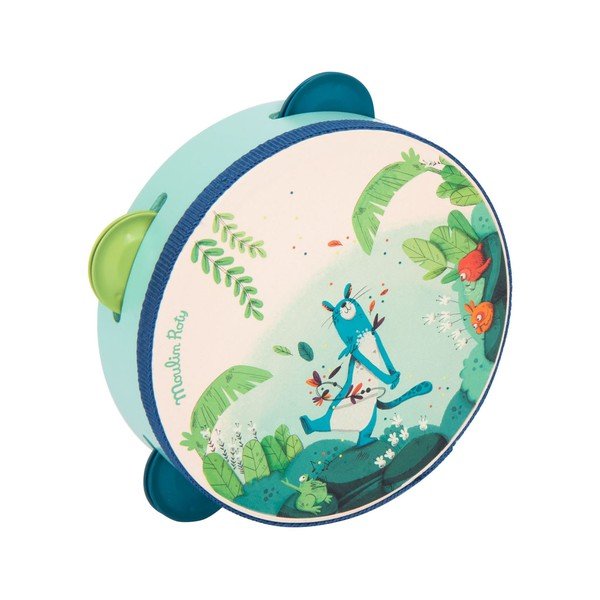 Muzikinis žaislas Tambourine - Moulin Roty-image-1