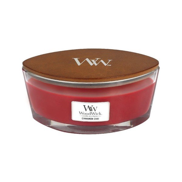 Cinamono ir vanilės kvapo žvakė WoodWick, degimo trukmė 30 val.-image-1