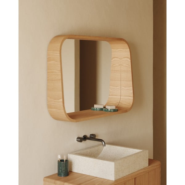 Sieninis veidrodis 90x60 cm Salaya – Kave Home-image-1