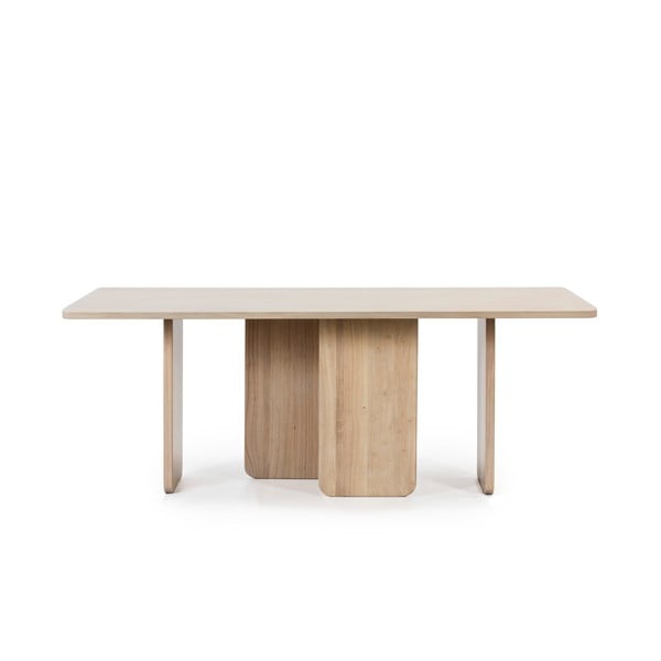 Valgomojo stalas iš uosio medienos Teulat Arq, 200 x 100 cm