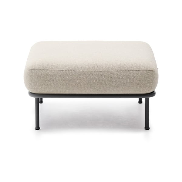 Smėlio spalvos iš boucle taburetė Aurum – Kave Home