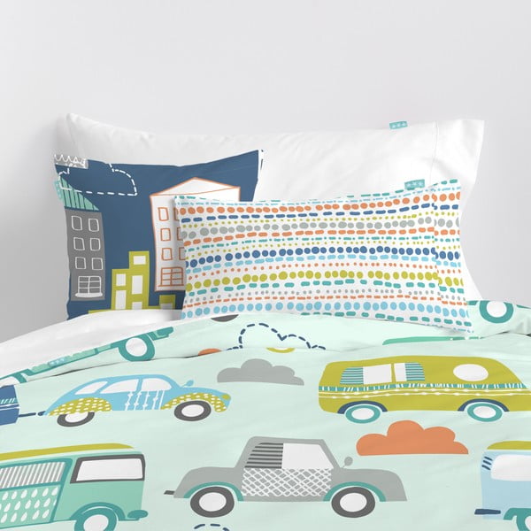 Medvilninė vaikiška patalynė Moshi Moshi Holidays, 140 x 200 cm-image-1