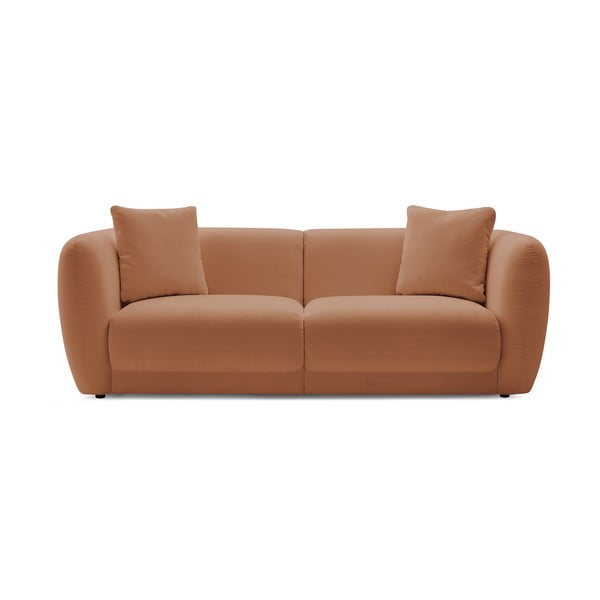 Oranžinė sofa 230 cm Bourbon - Bobochic Paris