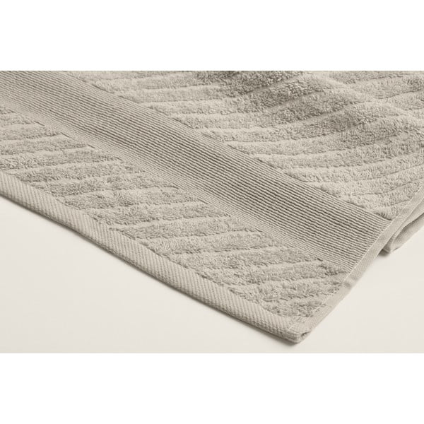 Šviesiai smėlio spalvos medvilniniai rankšluosčiai ir vonios rankšluosčiai - 2 rinkiniai - Foutastic-image-2