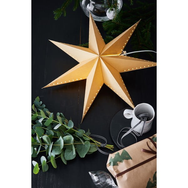 Geltonos spalvos šviečianti dekoracija Lively – Markslöjd-image-1