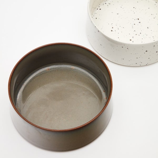 Keraminiai dubenėliai šunims 2 vnt. ø 14 cm Dumbi - Kave Home-image-2